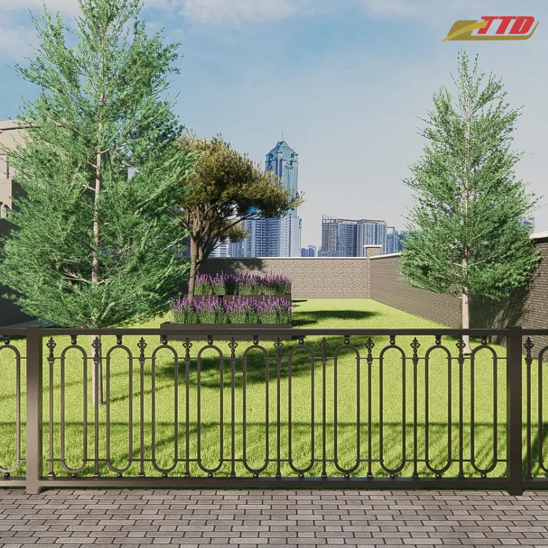 Ornamental iron main entrance gates From Vietnam  Vietnam manufacturer offering secure elegant designs for luxurious entryways