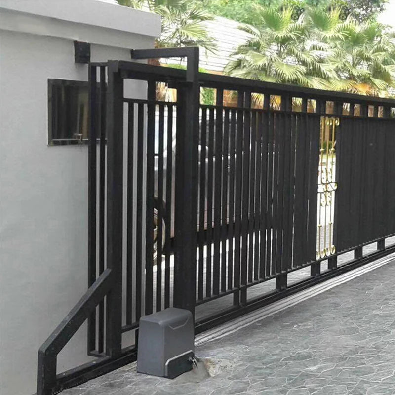 Modern Design YMC GO-02 Electric Sliding Gate Opener Smart AC Motor 800-3000KG Stainless Steel 6000mm Villa Sliding Door 2-Year