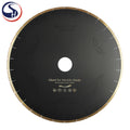 HS Tools HS400-S/M 16inch D400mm Industrial Grade Ti-Coated Best Sound-Absorbing Marble Diamond Cutting Saw Blade OEM