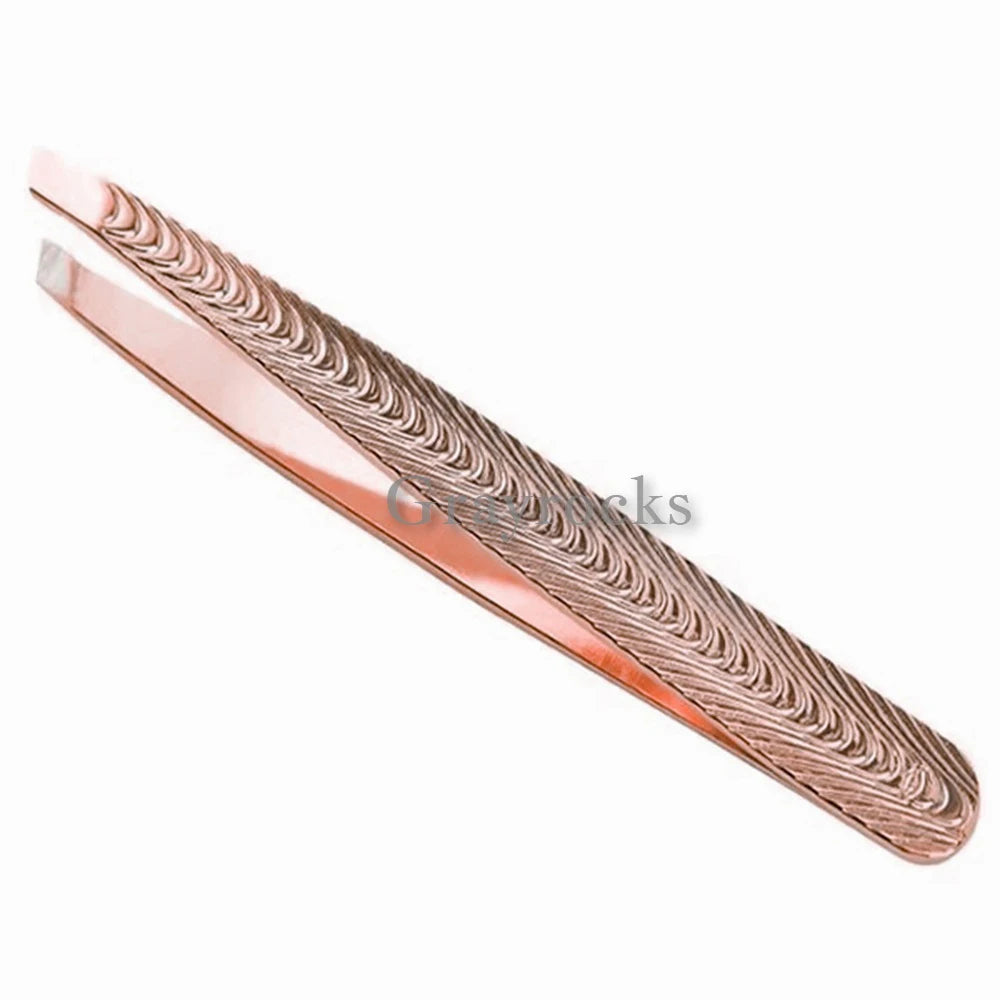 Precision Eyebrow Shaping  Trimming Tool Stainless Steel Eyebrow Tweezers
