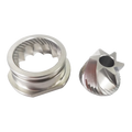 Food Grade Coffee Grinder Parts Custom Coffee Grinding Burrs 48MM Coffee Machine Grinder Conical Burr Replacement for DeLonghi