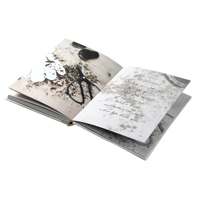 Custom print photo book hard cover Magazine printing service