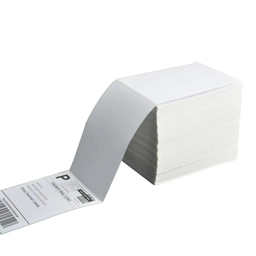 Free Sample Customized Size Self-Adhesive Packaging Labels Stickers Scratch-Off Waterproof Cost-Effective Label