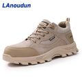 LAnoudun Insulation 10KV Safety Shoes European Standard Fiberglass Toe Puncture-proof Safety Shoes