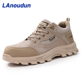 LAnoudun Insulation 10KV Safety Shoes European Standard Fiberglass Toe Puncture-proof Safety Shoes