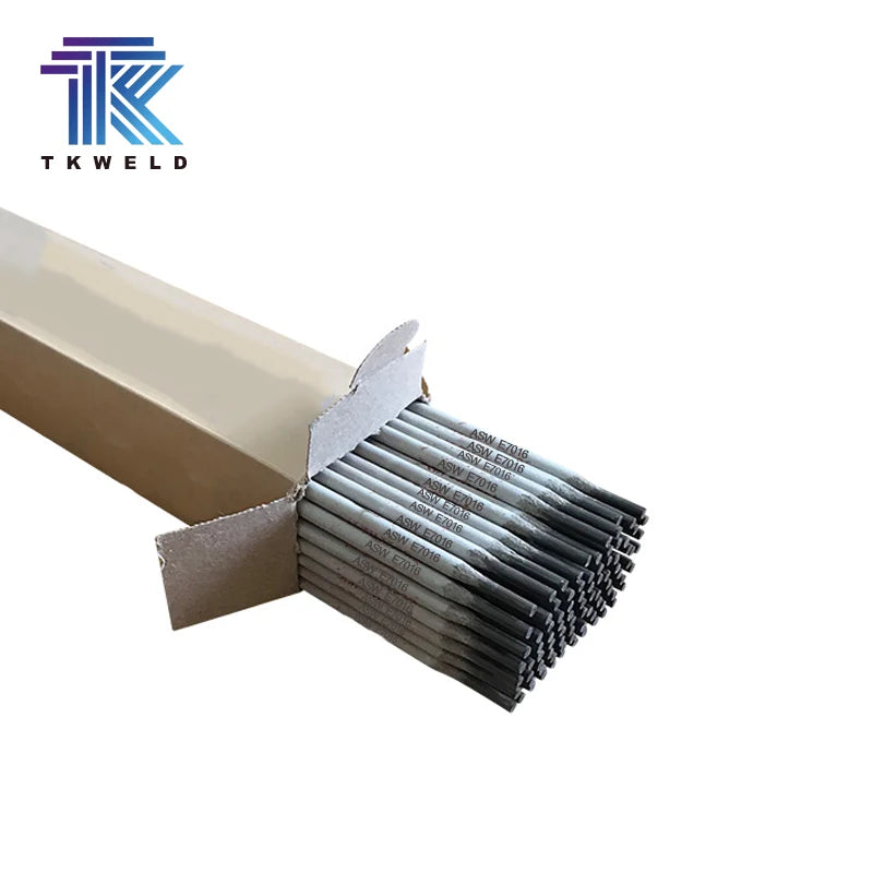 TKweld Carbon Steel Non-Corrosive AWS E7016 Welding Electrode Rod for Low Carbon Steel Materials ABS BV Certified