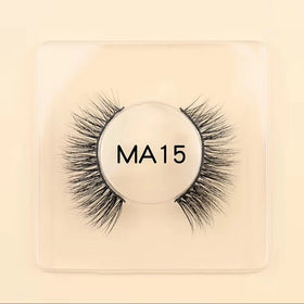 HeyMe Beauty 25mm Mink Eyelash D for Russian Lashes for 3D Multi Layered Cruelty-Free Reusable Natural Black Wholesale