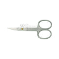 Multifunction Curved Blade Sharp Stainless Steel Beauty Scissors Cuticle Skin Eyebrow False Eyelash Beard Care Right-Handed