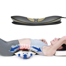 Electric Lumbar Traction Device with Dynamic Stretching and TENS Physiotherapy for Lower Back Pain Relief