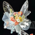 Butterfly Flower Bouquet Wrapping Paper Butterfly Shape Flower Wrapping Paper