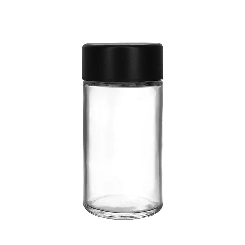 FDA-Approved for Safety Clear Multi-pack Child Proof Glass Tube Packer Bottle 3-Pack Glass Packaging With CR Lid for