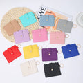 NEW Custom Card Holder Keychain Coin Purse Silicone Bead Bracelet Leather Beaded Tassel Wristlet Wallet Keychain for Women