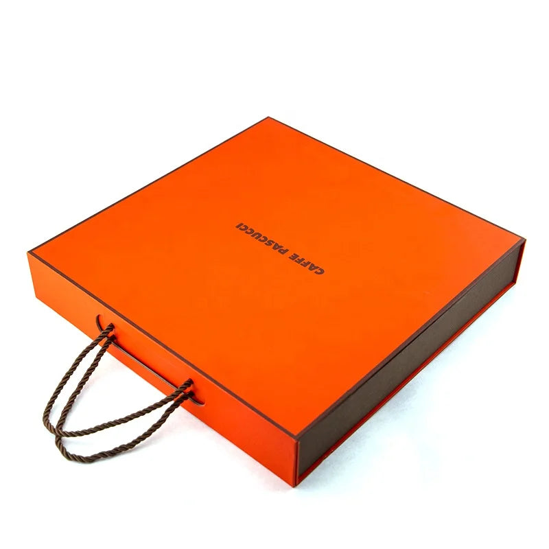 Chinese Suppliers Luxury Corrugated Box Paper Packing Box Custom Box with Handles