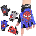 Melenlt Breathable Fingerless Bike Gloves for Kids Toddler Cycling Gloves Bicycle Riding Gloves for Children Outdoor Sports