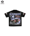 Custom Manufacturer Long Heavyweight 200gms French Terry Hip Hop Boxy Fit Drop Shoulder Design Blank Men's T-shirts