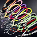 YL Short Bead Hanging Rope Handmade Bead Hanging Rope Phone case Hanging Rope Key Chain Factory Brand Hanging Rope Hanging Chain