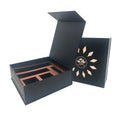 Custom Candle Boxes with Folders Matt Lamination Sponge Liner Magnetic Closure-Recyclable Cardboard Packaging