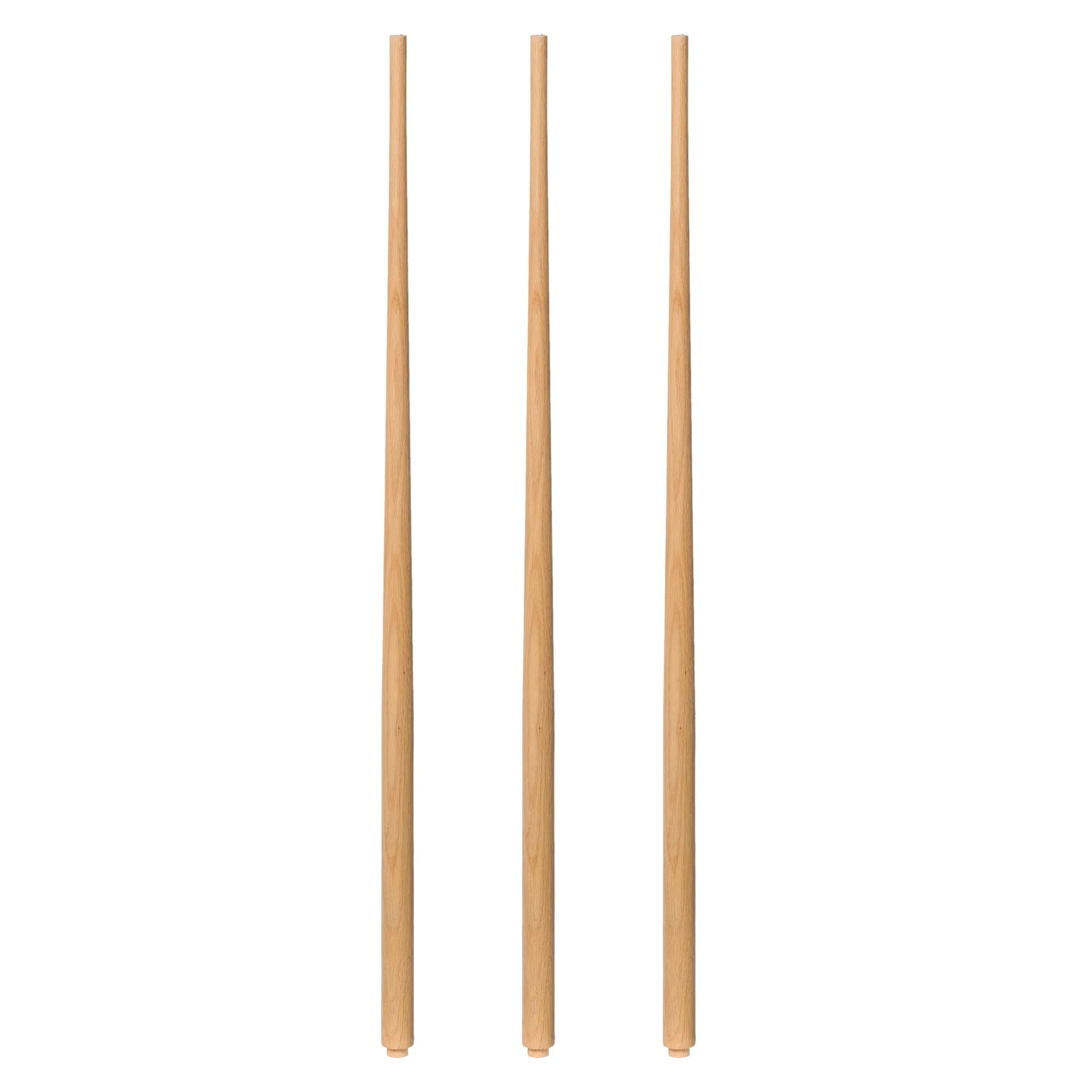 Eco-friendly EFS Brand Traditional Design Stair Parts Solid Poplar White Primed Baluster Pin Top 5080-31 Handrails Balustrades