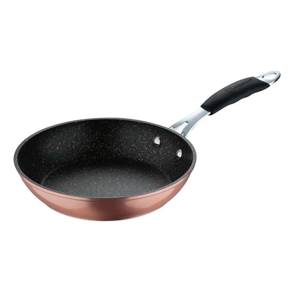 Bergner Copper Frying Pan 20x4.5cm in Forged Aluminum with ILAG Non-Stick Coating