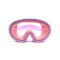 Custom Anti Fog Fashion Design Water Pool Big Frame Swim Goggles Children's Sport Diamond-encrusted Kids Swimming Goggles