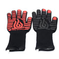 CE Certified Customized 932F&1472F Barbecue Oven Slip Silicone Heat Resistant Bbq Gloves for Cooking Baking