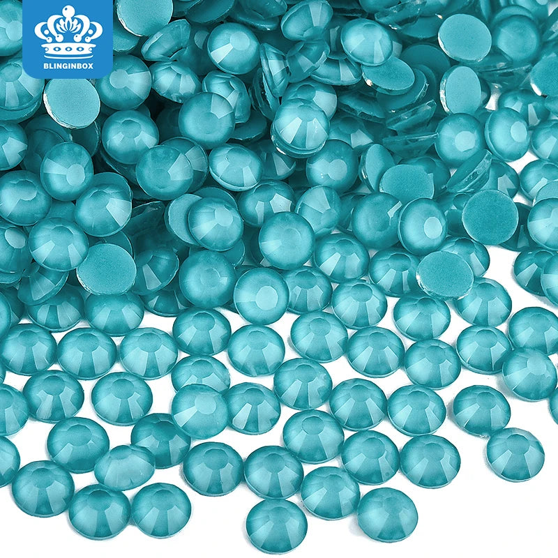 Luminous Noctilucent Glitter Rhinestones Non Hotfix Rhinestone Glass Strass Fluorescence Nail Art Decorations