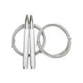 NQ SPORTS Custom Gym Weighted Aluminum Handle Self Lock Jump Rope Bearing Adjustable Nylon Steel Wire Skipping Rope for Training