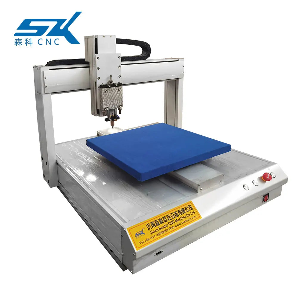 Fast Safe High Accuracy Automatic 450x450mm Mirror Glass Cutting Machine with Engine & Pump 3-Year Warranty