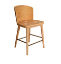 Roma Luxury Solid Wood Bar Chairs Contemporary Comfortable Home Kitchen Dining Outdoor Workshop Hotel Commercial Use