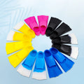 Wholesale Adult 30-46 Size Silicone Diving Swim Fins Custom Logo Print Silicone Swim Fins Training for Swimming Silicone Flipper