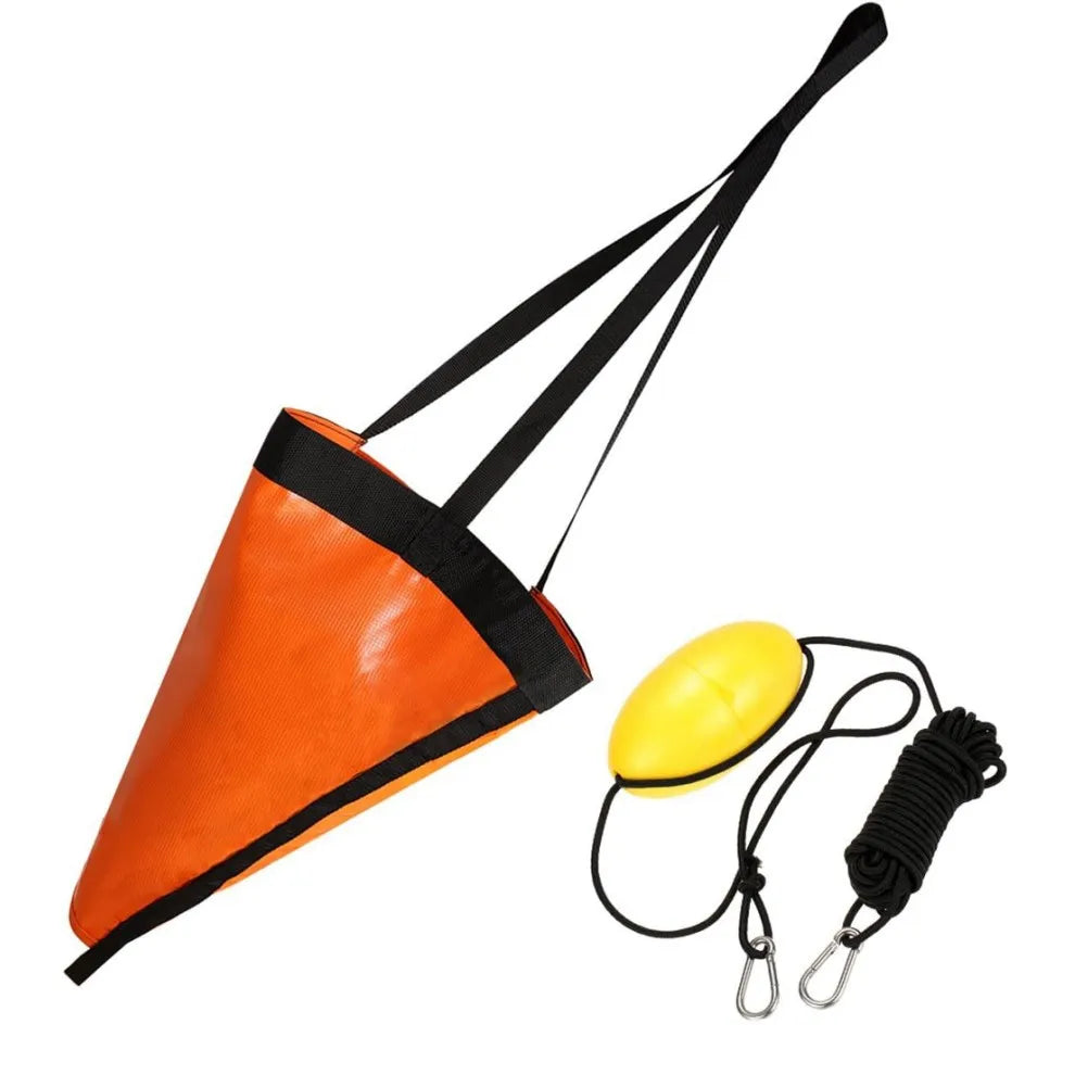 Surfing Kayak Canoe Boat Float Marine PVC Sea Anchor Drogue Drifting Brake 30 ft Retrieving Tow Throw Line