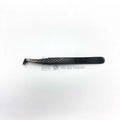 Hot Selling Sustainable Strong Grip Eyelash Extension Tweezers Non-Slip Volume Tweezer Custom Logo Fiber Tip Lash Tweezer