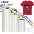 LEAF 60CM 30CM A3 DTF PET Film Hot Peel/Cold Peel Single & Double Side for T-Shirt Heat Transfer Printing Logo Transfer