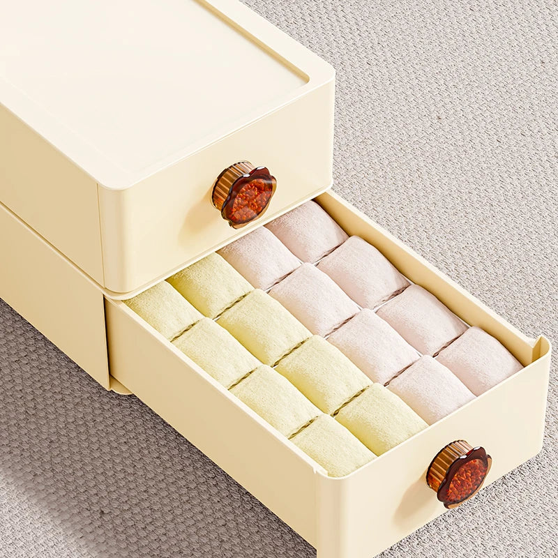 Modern Square Aromatherapy Organizer Underwear Socks Sorting Storage Box Close Fitting Clothing Divided Storage Tool Home Garage