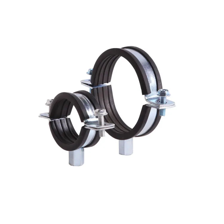 THEONE Heavy Duty Steel Pipe Hose Clamp Fitting with EPDM Rubber Inch Metric Measurement System Durable Metal Hoop Model DIA 35