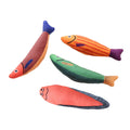 Custom New Design Sea Animals Series Cat Mint Sound Little Fish Shape Plush Catnip Cat Toy