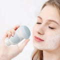 Portable Shower Outdoor Silicone Travel Bottle 3pcs Set Mini Squeeze Bottle with Suction Cup Clean Brush Travel Kit for Ladies