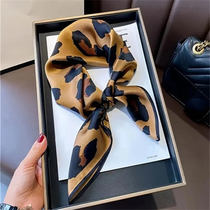 Ethnic fashion all-match silk scarf