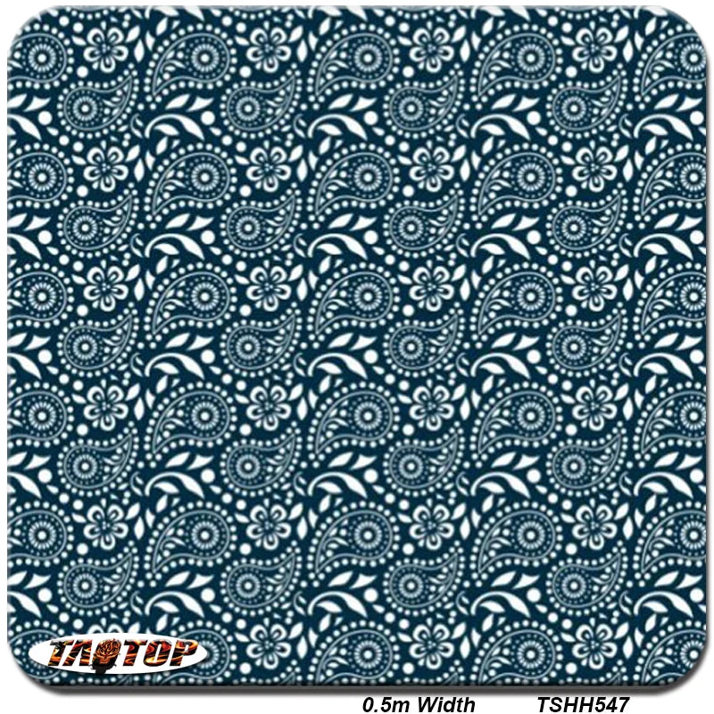 TSAUTOP 50cm Custom Hydrographics Film for Custom Made Hydrographic Film for Flower Pattern Hydrographics