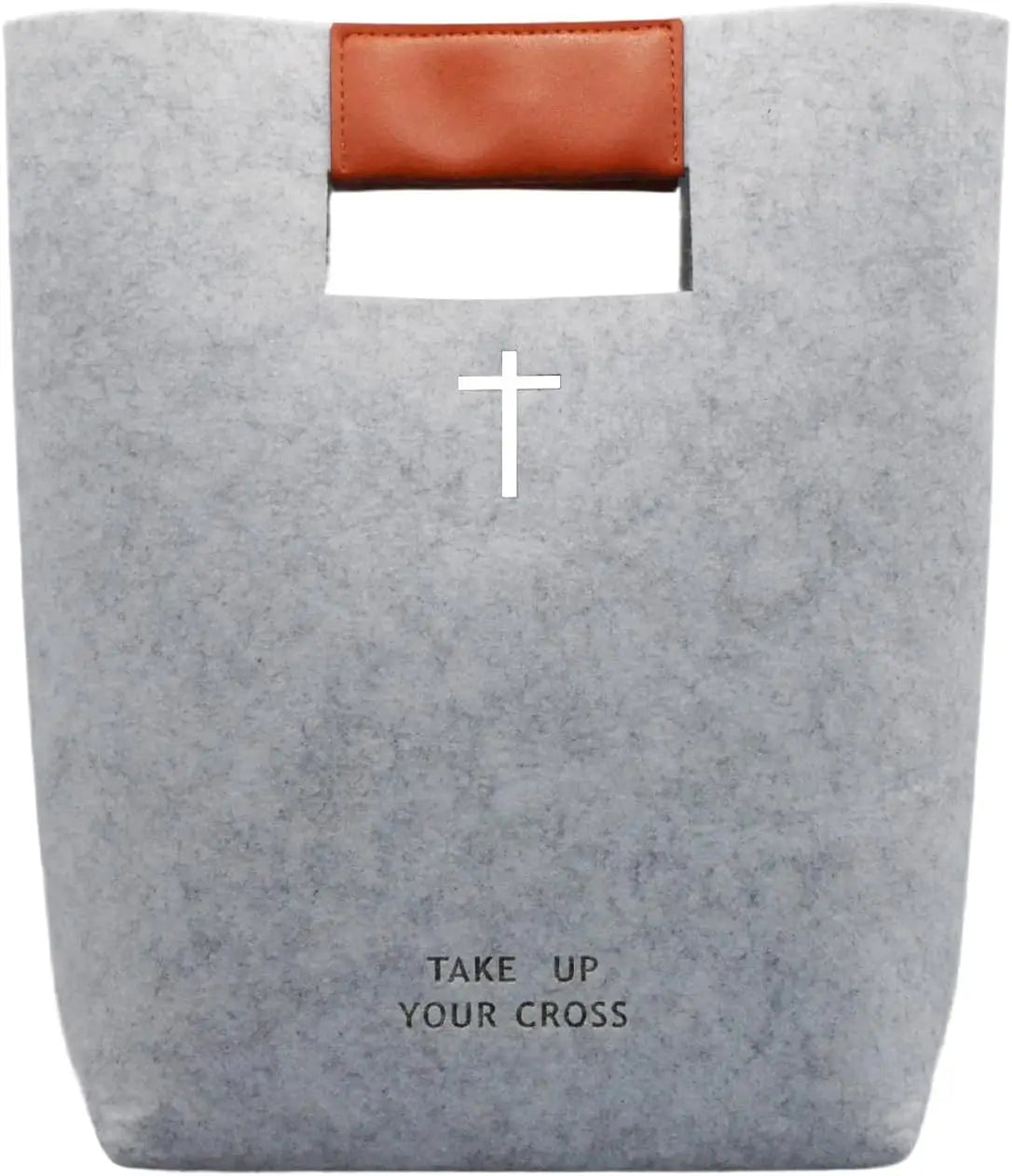 Factory Direct Felt Bible Tote Bag for Men Women Christian Church Gift Custom Logo Printing Religious Handbag