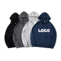 Customised Fashion Zip up Hoodie Manufacturer Black Heavy Weight 500 600 Gsm 100% Cotton Oversized Fit Eco-Friendly Thick Fleece MegaBDM