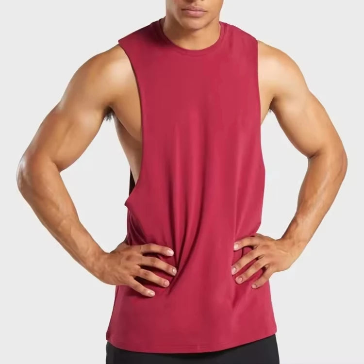 Men Gym Men's Tank Top  Custom Logo Blank Tank Top Fitness Exercise Muscle Training Tank Top Men