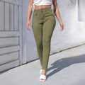 Women's 2026 Autumn New High-Waist Washed Slim-Fit Skinny Jeans - Butt-Lifting Ankle-Length