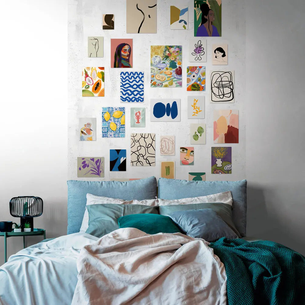 Germany Made Modern Design Photo Wallpaper Murals Coloured White Non Woven Vinyl Wall Mural Floral Pattern Bedroom Hospital