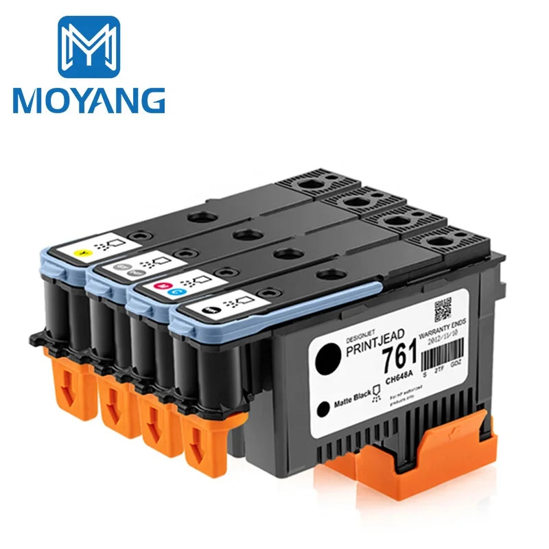 MoYang Compatible for HP761 Print Head for HP761 CH645A CH646A CH647A CH648A Printhead for HP T7100 T7200 Printer Parts