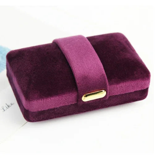 MeiMan Packaging JZH018 Embossed Notebook Shape Valentine'S Day Storage Jewelry Box Suede Velvet Pink Earrings Ring Necklace