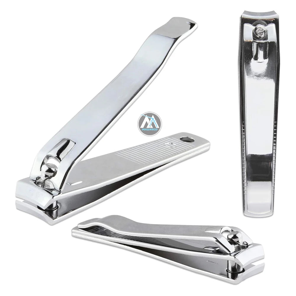 3pc Curved Edge Stainless Steel Baby Fingernail Toenail Clippers Nail Care Tools Nail File for Trimming Grooming