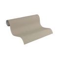Made in Germany - Wallpaper rolls Solid Plain Brown - Non Woven Vinyl - Modern Wallpaper Texture for Walls - 1005 x 053 m