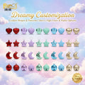 Heart Shaped Water Sound Bell - Suikinrei Zen Healing Chime - Pastel Dream Accessory Charm - Custom Souvenir Gift