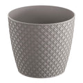 ORIENT 2L. flower pot dimensions (mm) 157x157x138 color Stone Grey